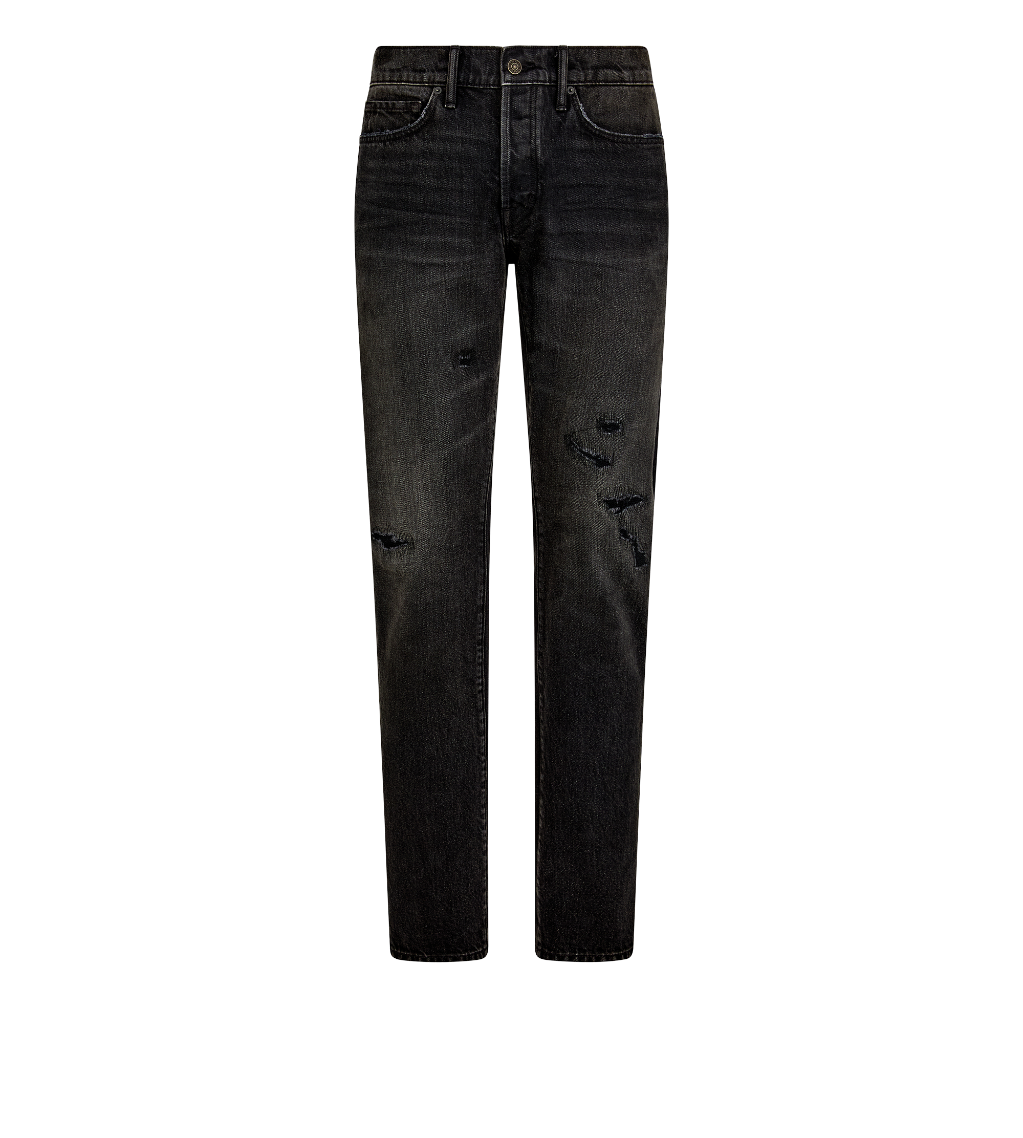 STRETCH DENIM STRAIGHT FIT