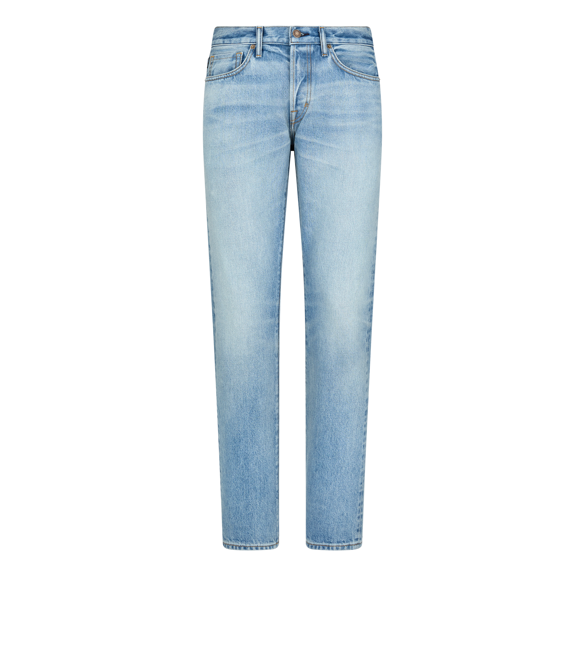 PALE BLUE STRAIGHT FIT DENIM | TOM FORD Fashion