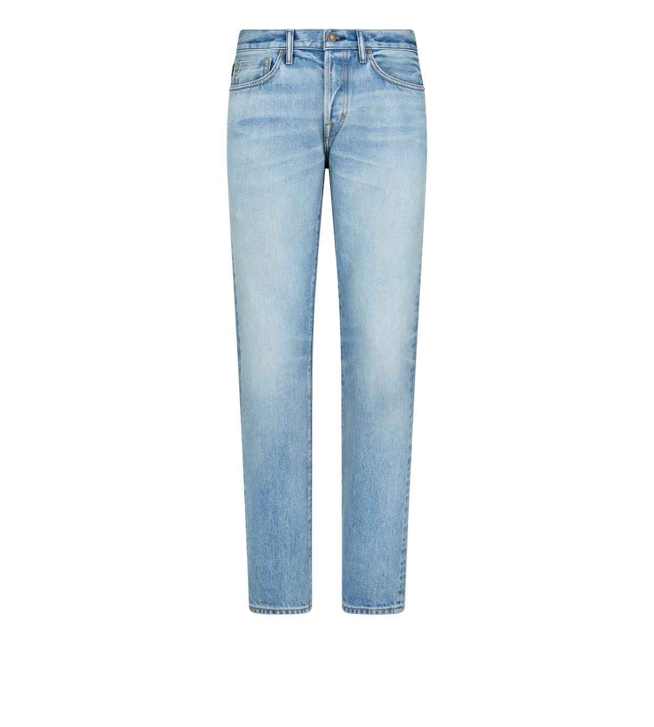PALE BLUE STRAIGHT FIT DENIM image number 0