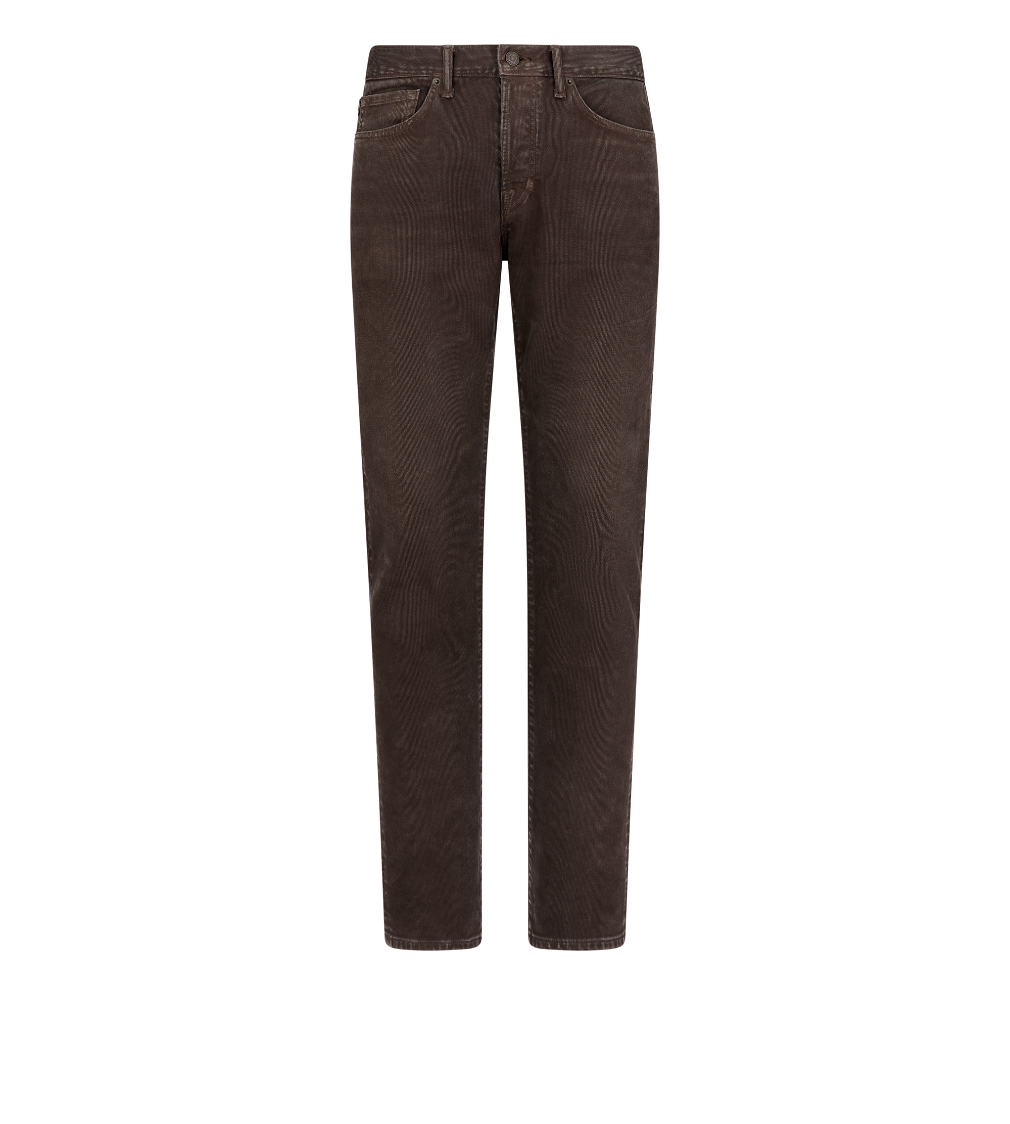 Pantalon Slim Homme TOM FORD - Corduroy Marron - Taille US 29 - Coupe Fine - Occasion Excellent état