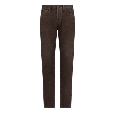 WESTERN CORD STRAIGHT FIT DENIM image number 0