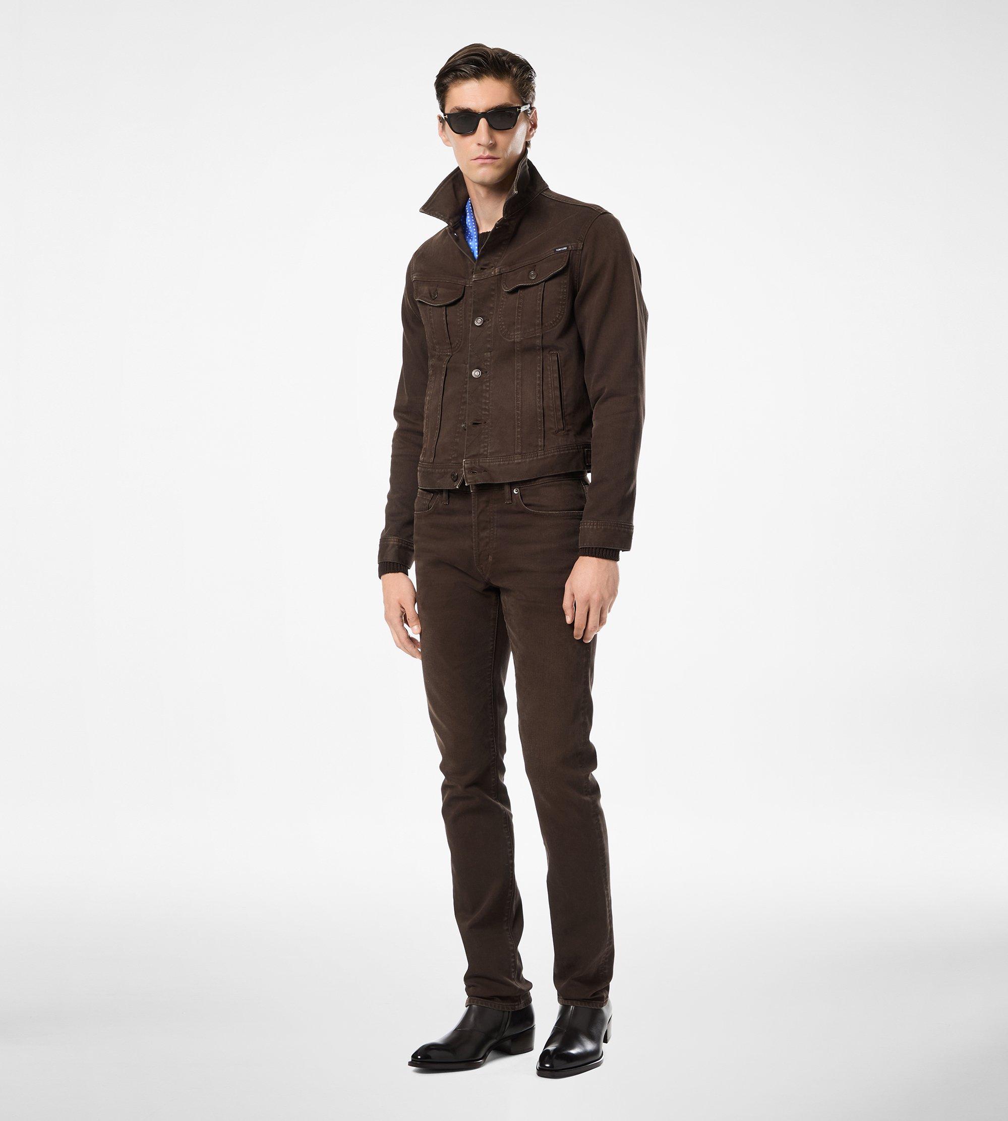 WESTERN CORD STRAIGHT FIT DENIM