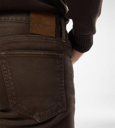 WESTERN CORD STRAIGHT FIT DENIM image number 1