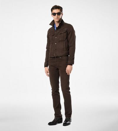 WESTERN CORD STRAIGHT FIT DENIM image number 2