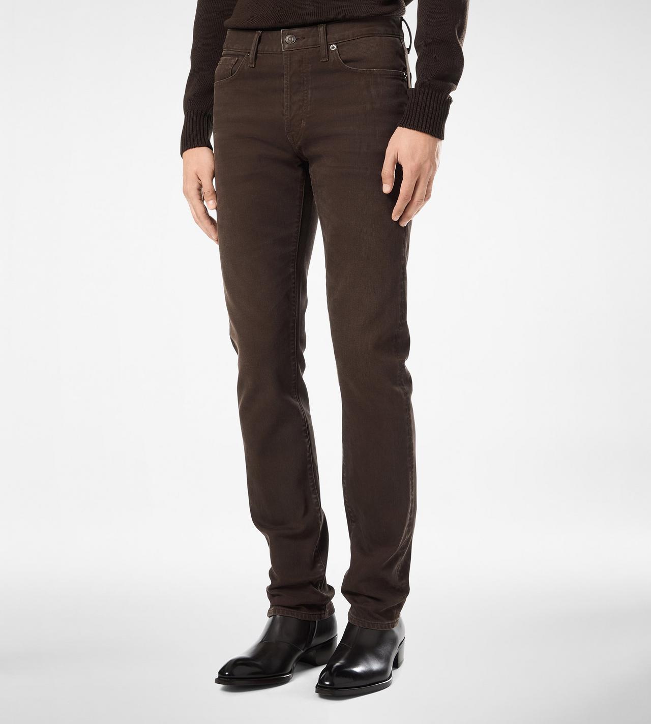 WESTERN CORD STRAIGHT FIT DENIM image number 3