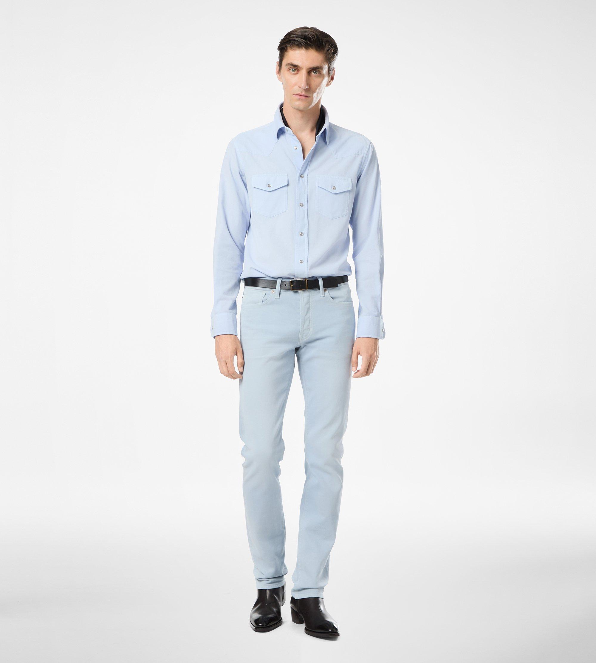 WESTERN CORD STRAIGHT FIT DENIM