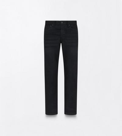 TOM FORD DENIM WASHED BLACK WASHED BLACK 50'S STRAIGHT FIT DENIM JEANS