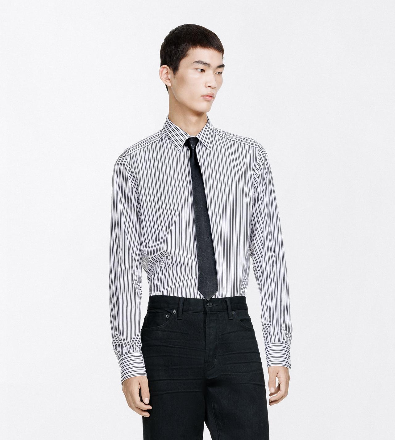 TOM FORD DENIM WASHED BLACK WASHED BLACK 50'S STRAIGHT FIT DENIM JEANS