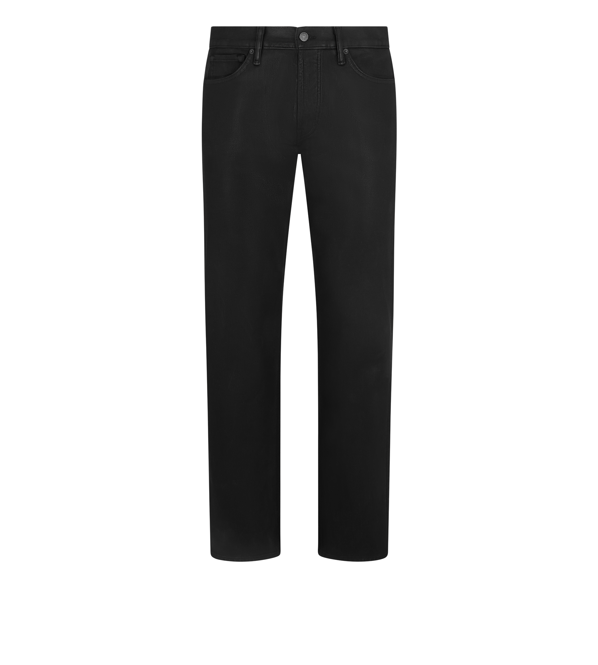 COATED BEDFORD CORD 50'S STRAIGHT FIT DENIM