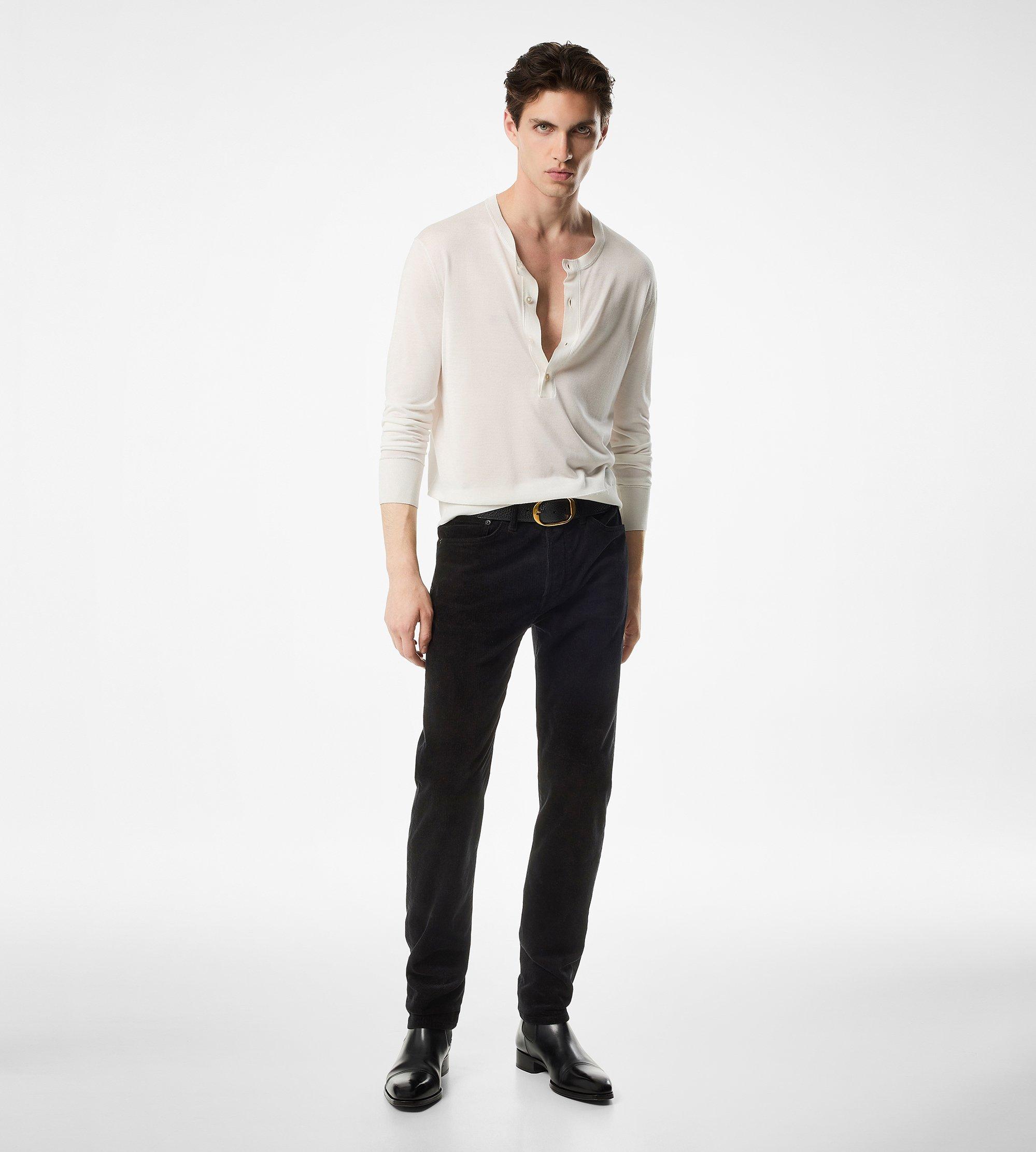 12 WAVES CORD STANDARD FIT DENIM