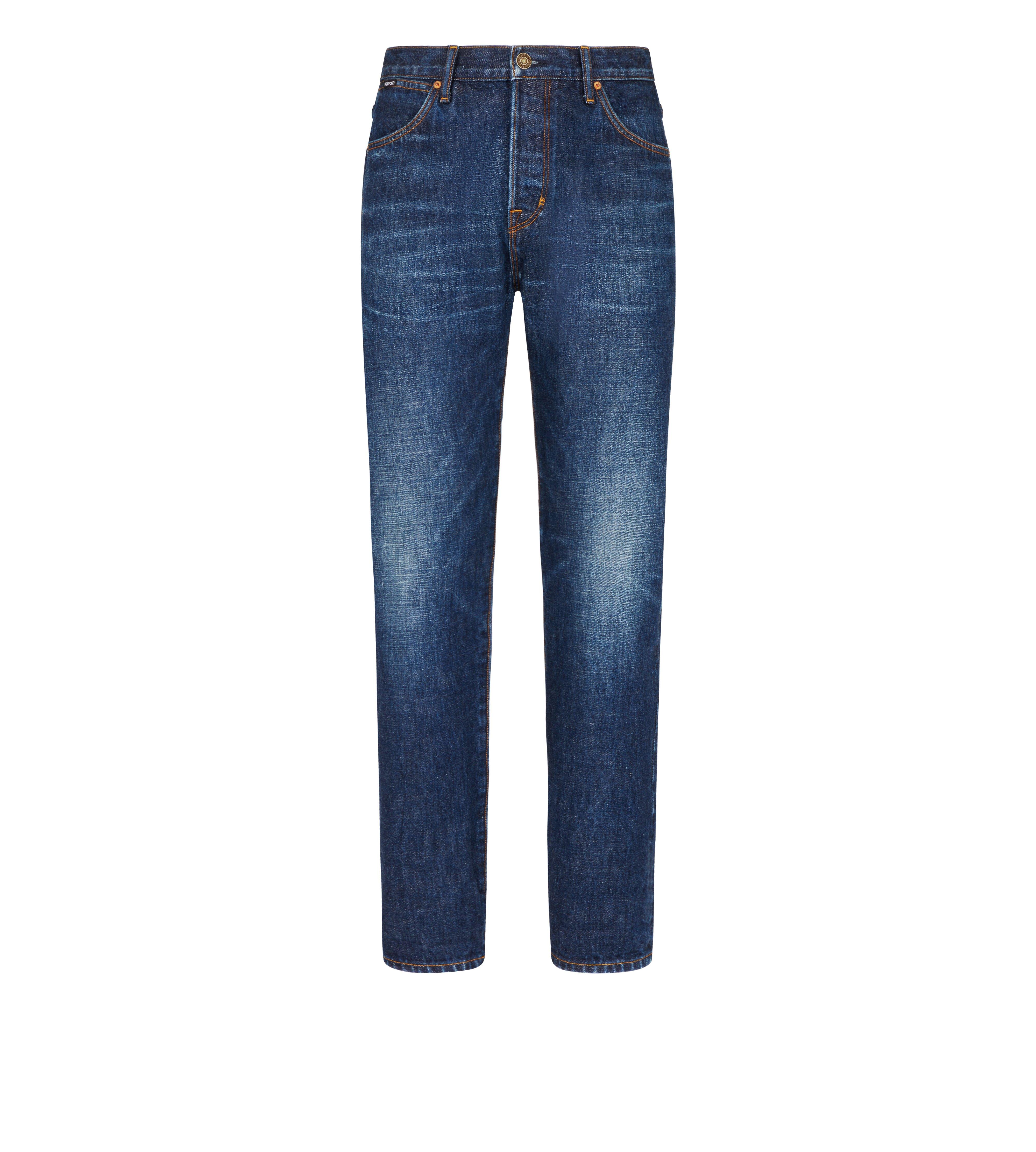 Slim Stretch Denim Pants - Men - Ready-to-Wear