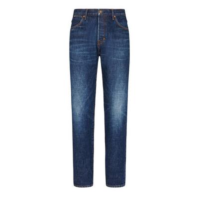 INDIGO SELVEDGE STANDARD FIT DENIM image number 0