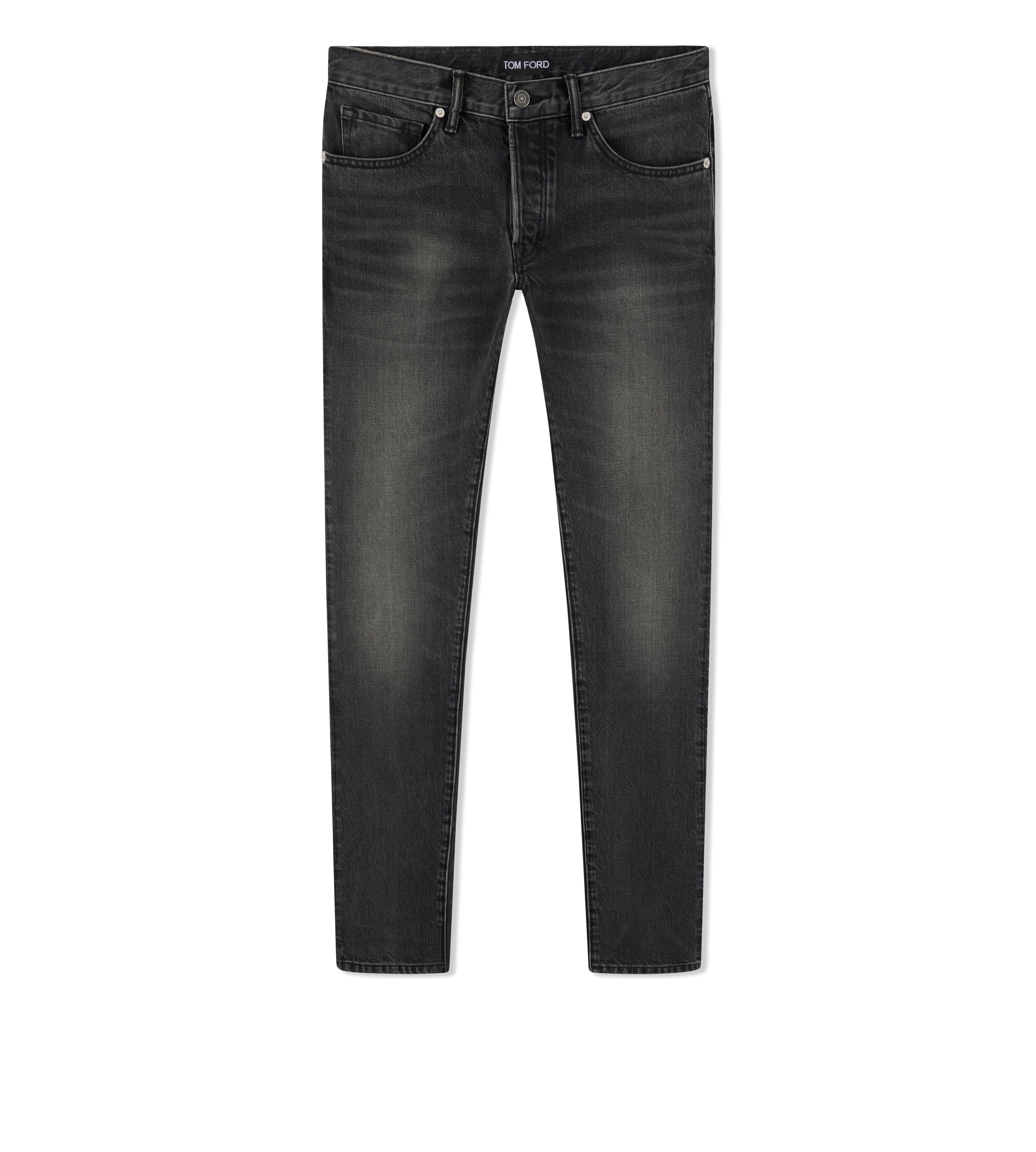 Men's black jeans Black Island Cross