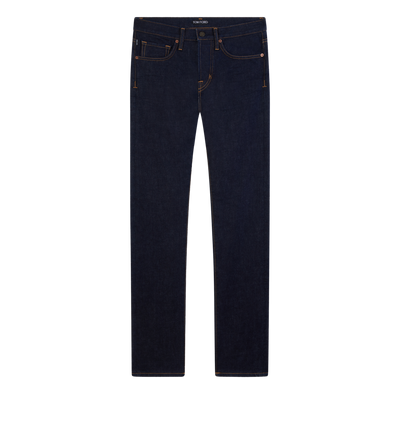 INDIGO RINSE STRETCH SLIM FIT DENIM