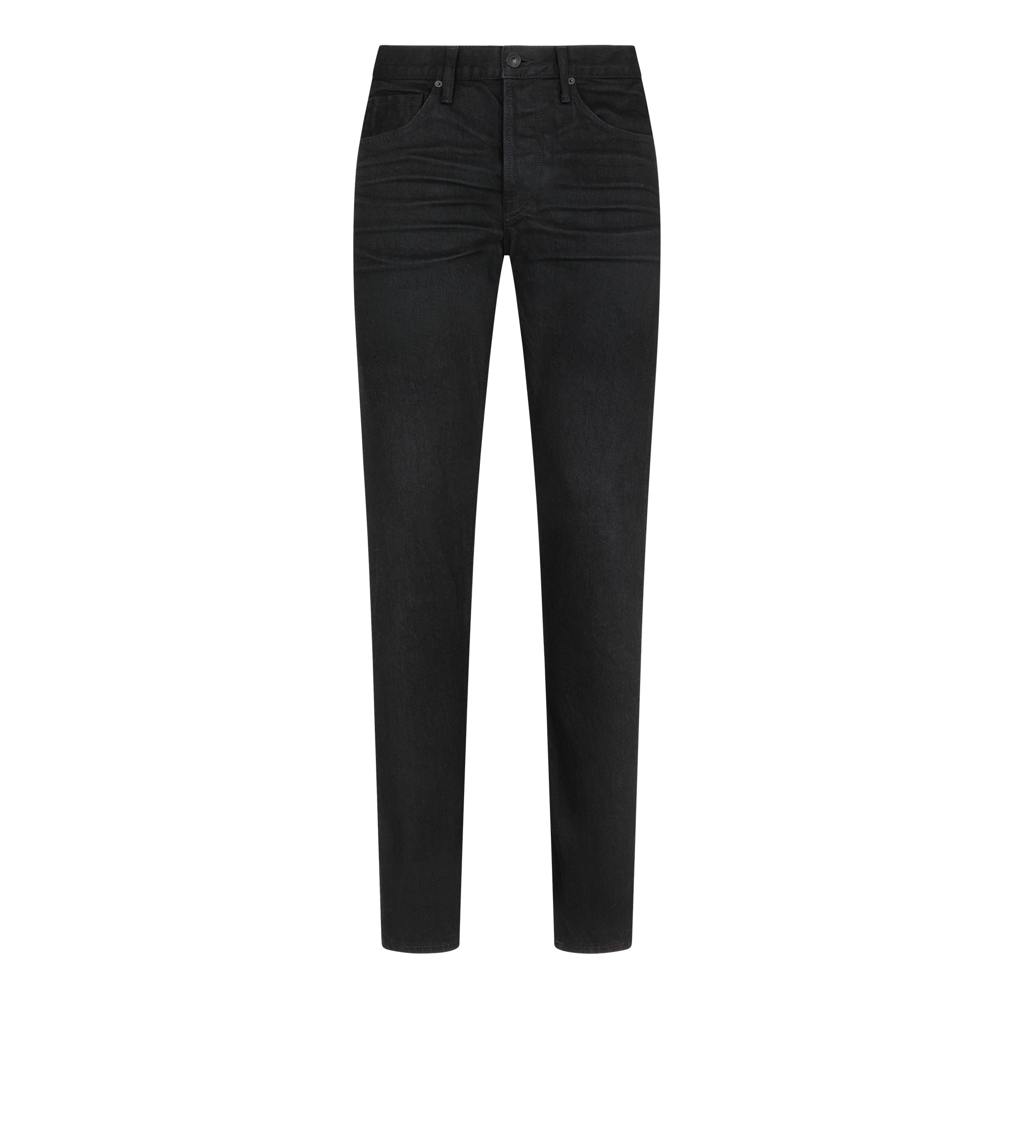 BLACK STRETCH SLIM FIT DENIM
