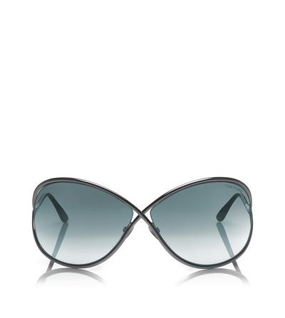 MIRANDA OVERSIZED SOFT SQUARE SUNGLASSES image number 0