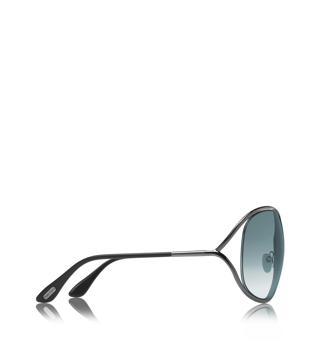 MIRANDA OVERSIZED SOFT SQUARE SUNGLASSES