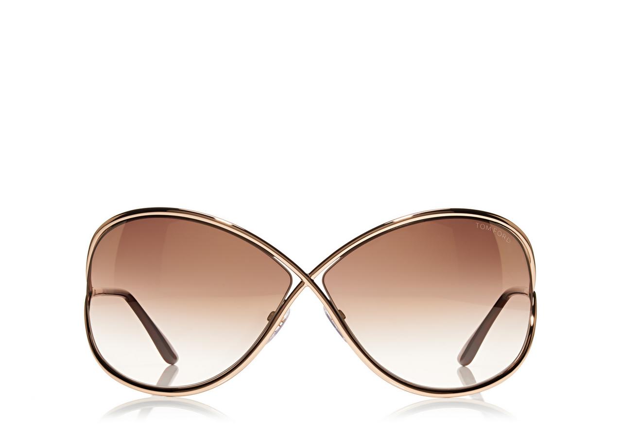 Tom ford shop oversized square sunglasses