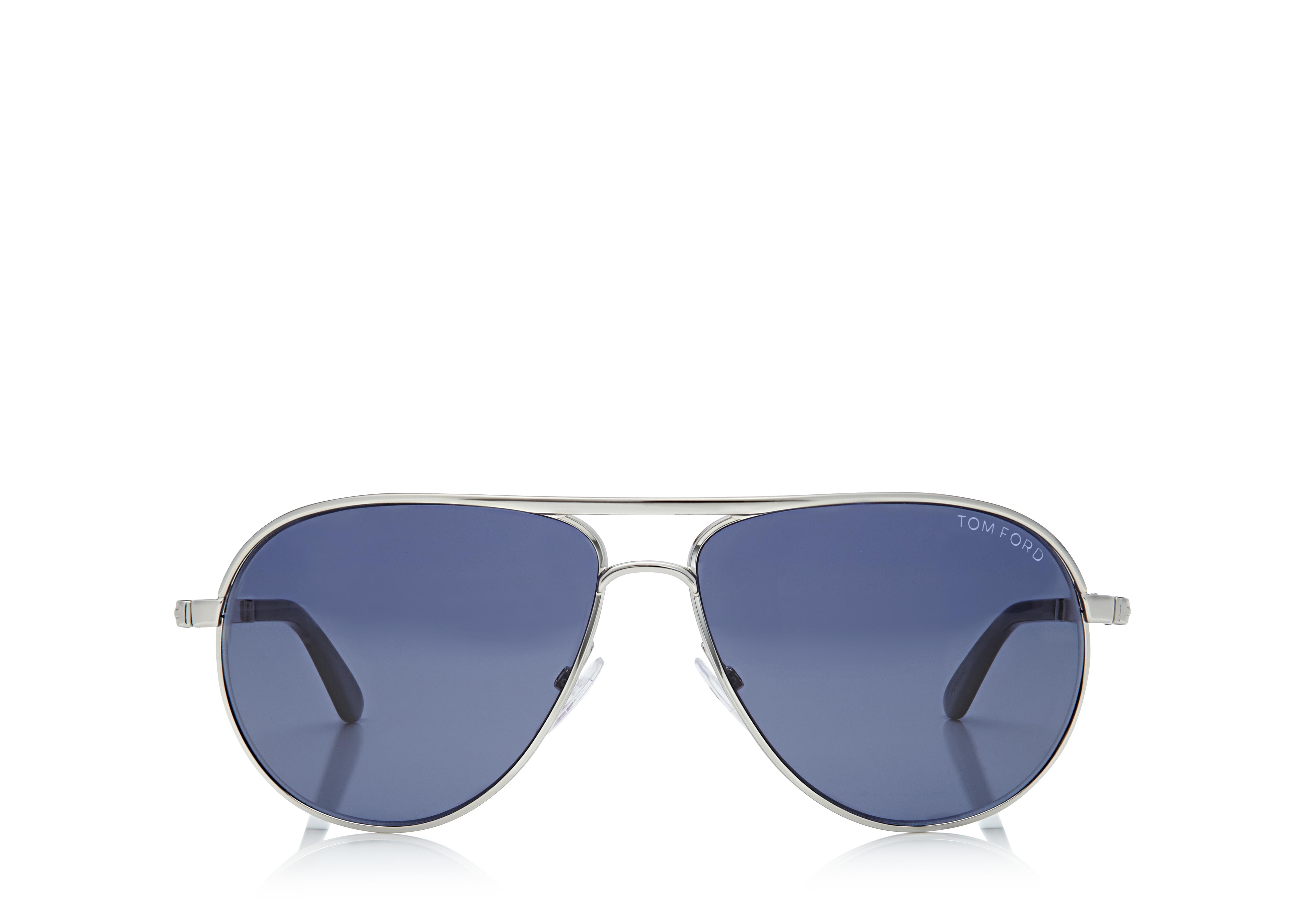 Tom ford 2025 blue aviator sunglasses