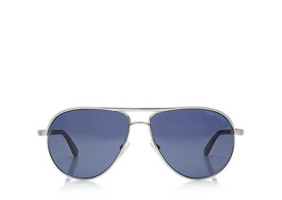 Tom Ford Marko Metal Aviator Sunglasses