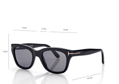 TOM FORD OM BLACK SNOWDON SUNGLASSES