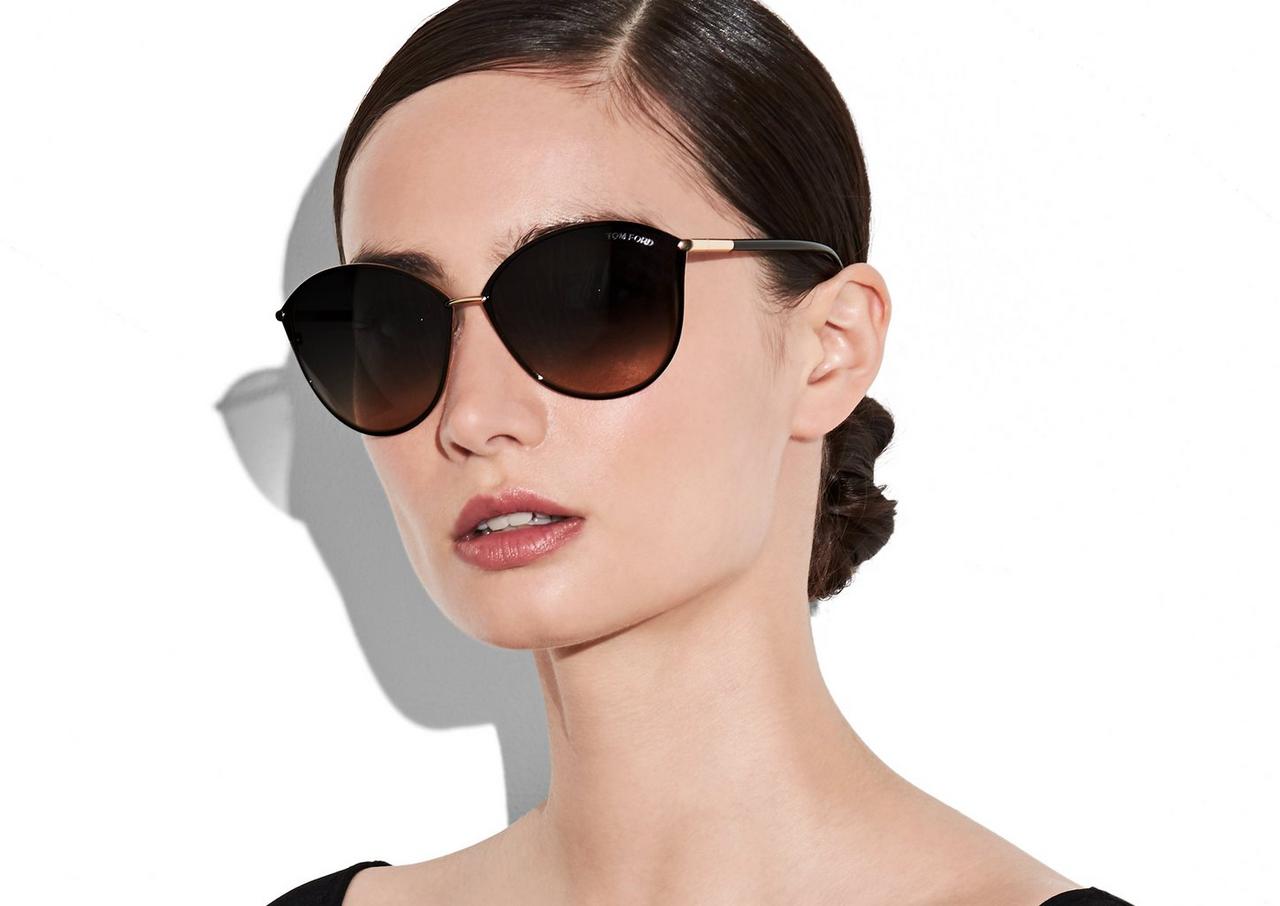 TOM FORD ACETATE GOLD PENELOPE SUNGLASSES