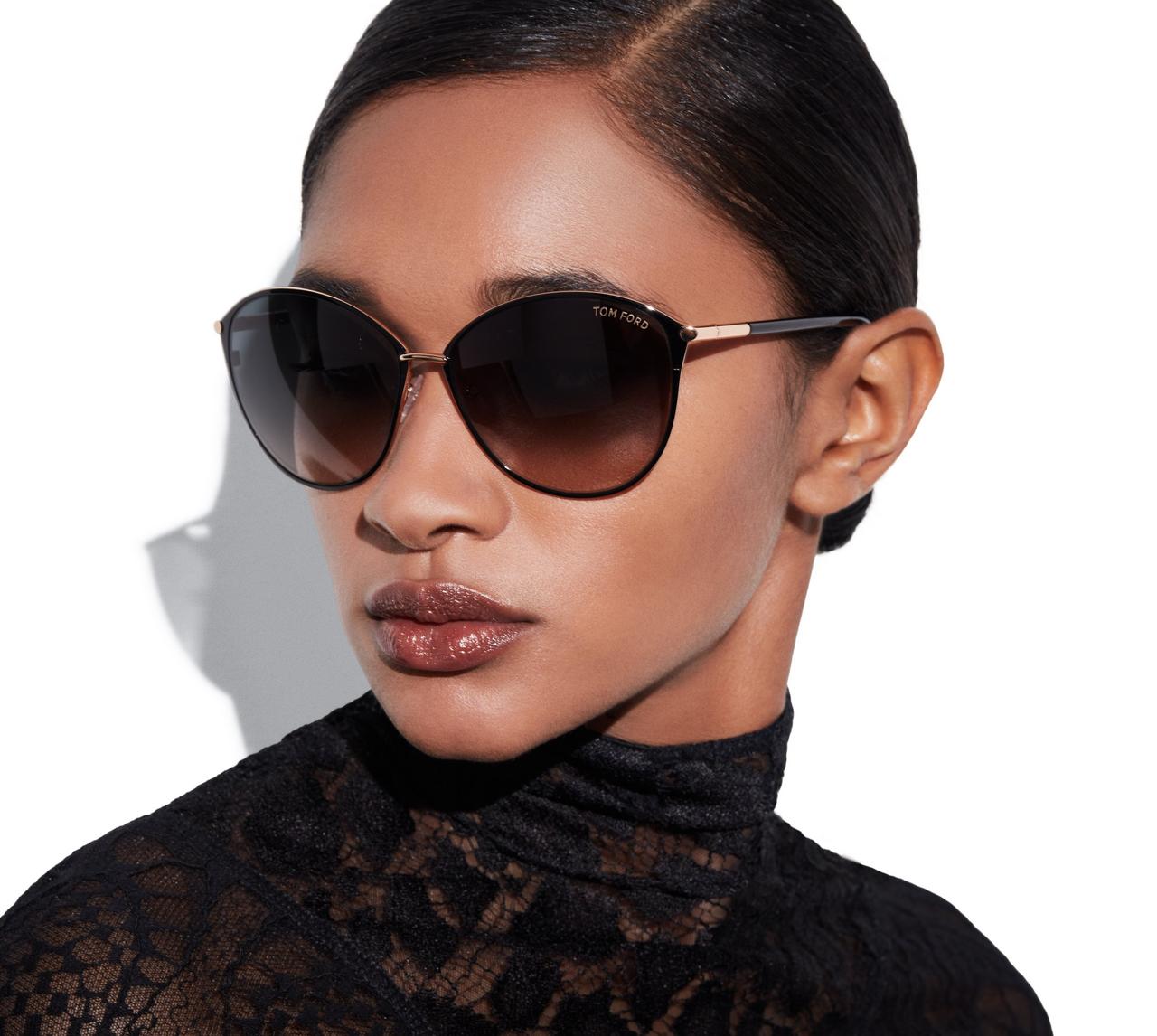TOM FORD ACETATE GOLD PENELOPE SUNGLASSES