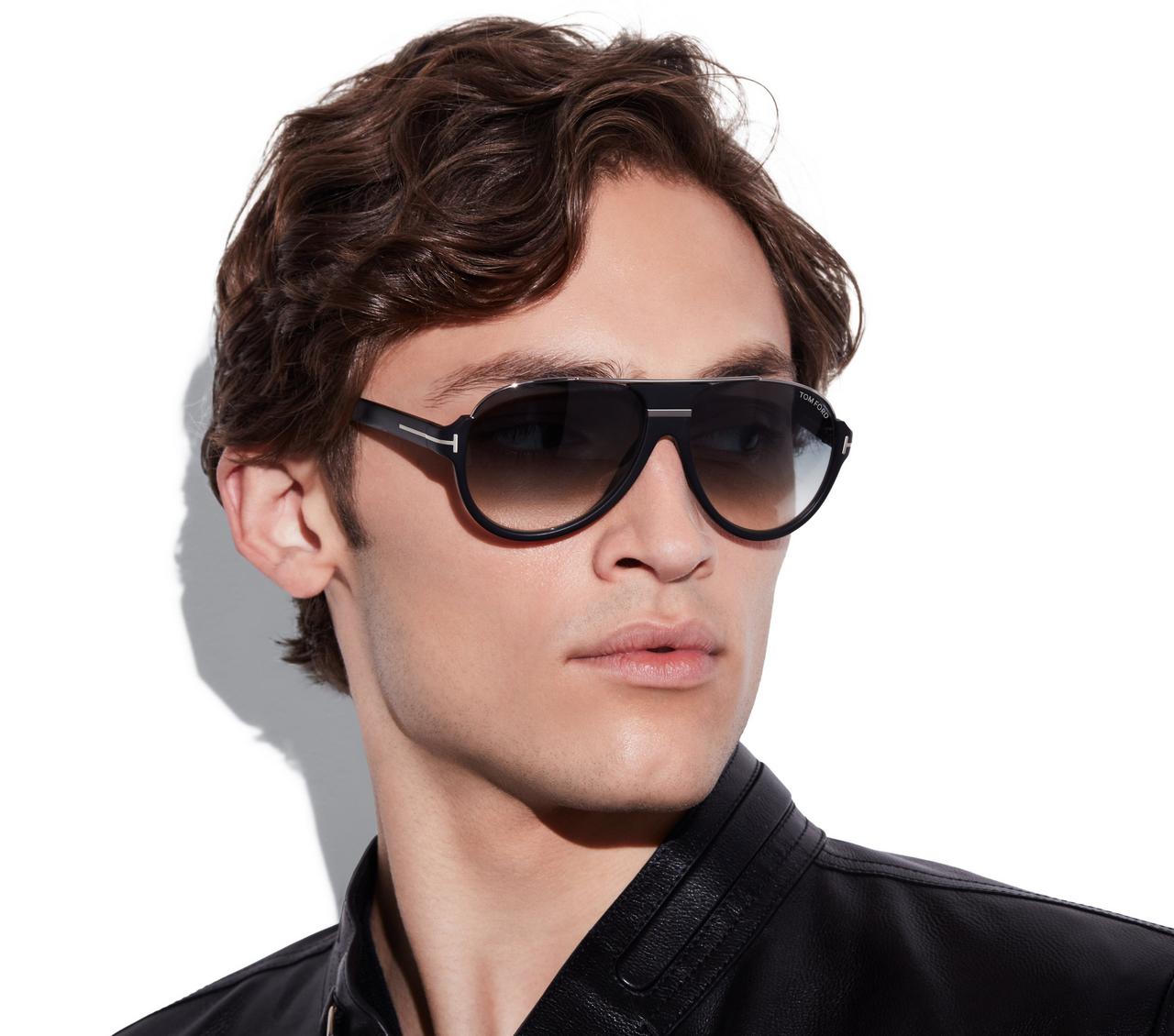 Tom Ford Eyewear, Dimitry Aviator Acetate Sunglasses