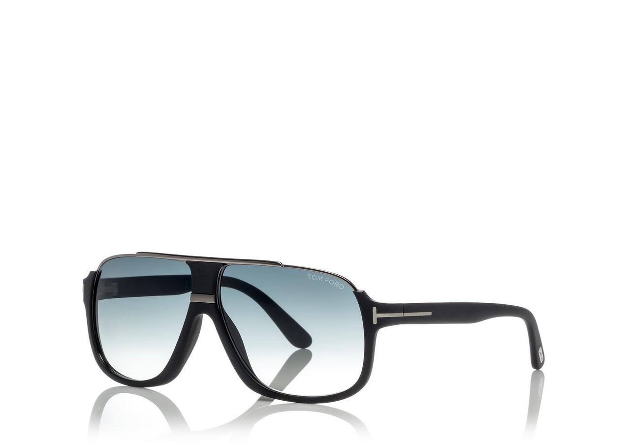 Tom Ford Elliot Acetate Square Sunglasses