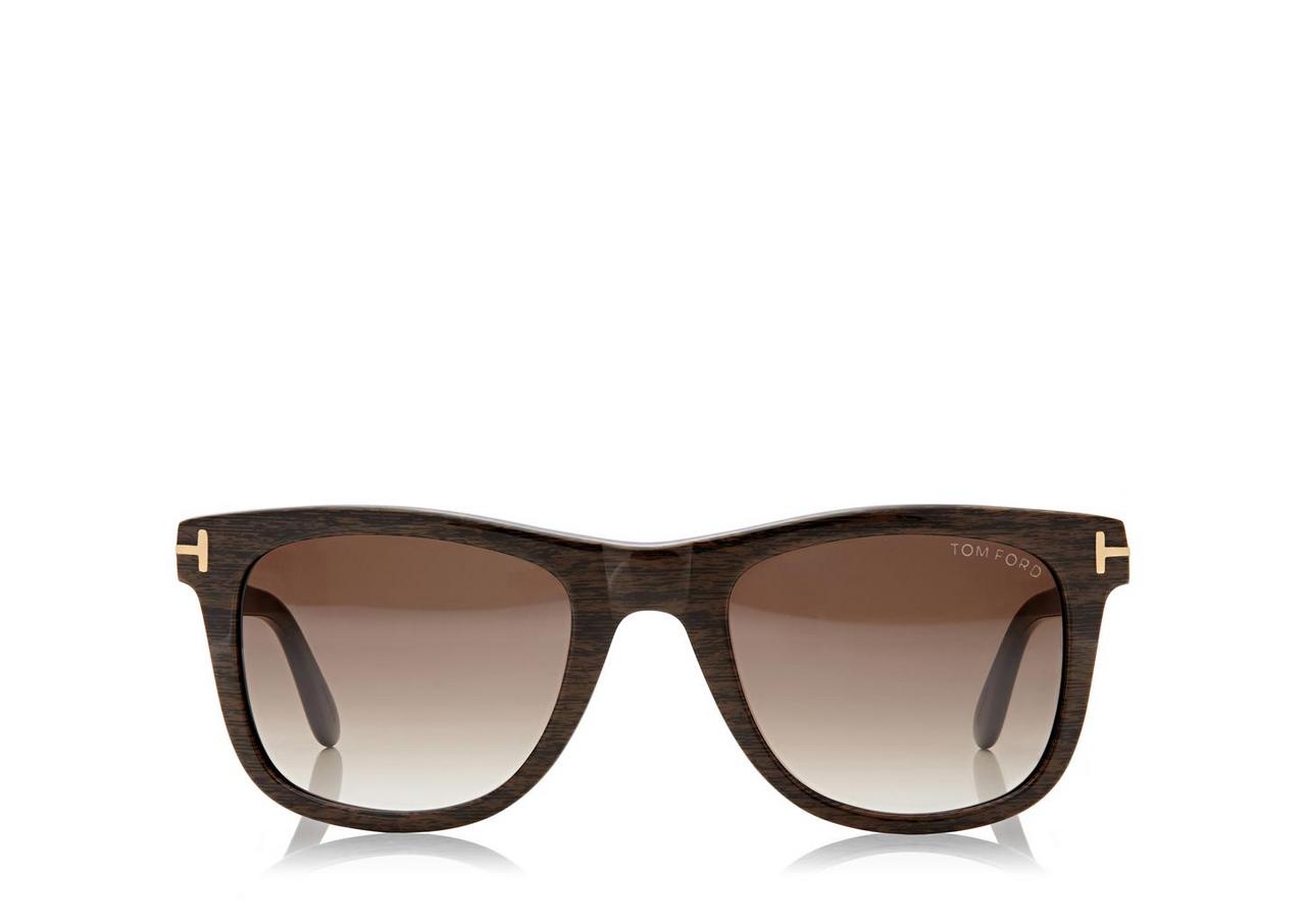 Tom Ford Leo Acetate Square Sunglasses