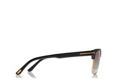 TOM FORD Acetate BLACK RIVER VINTAGE SQUARE SUNGLASSES