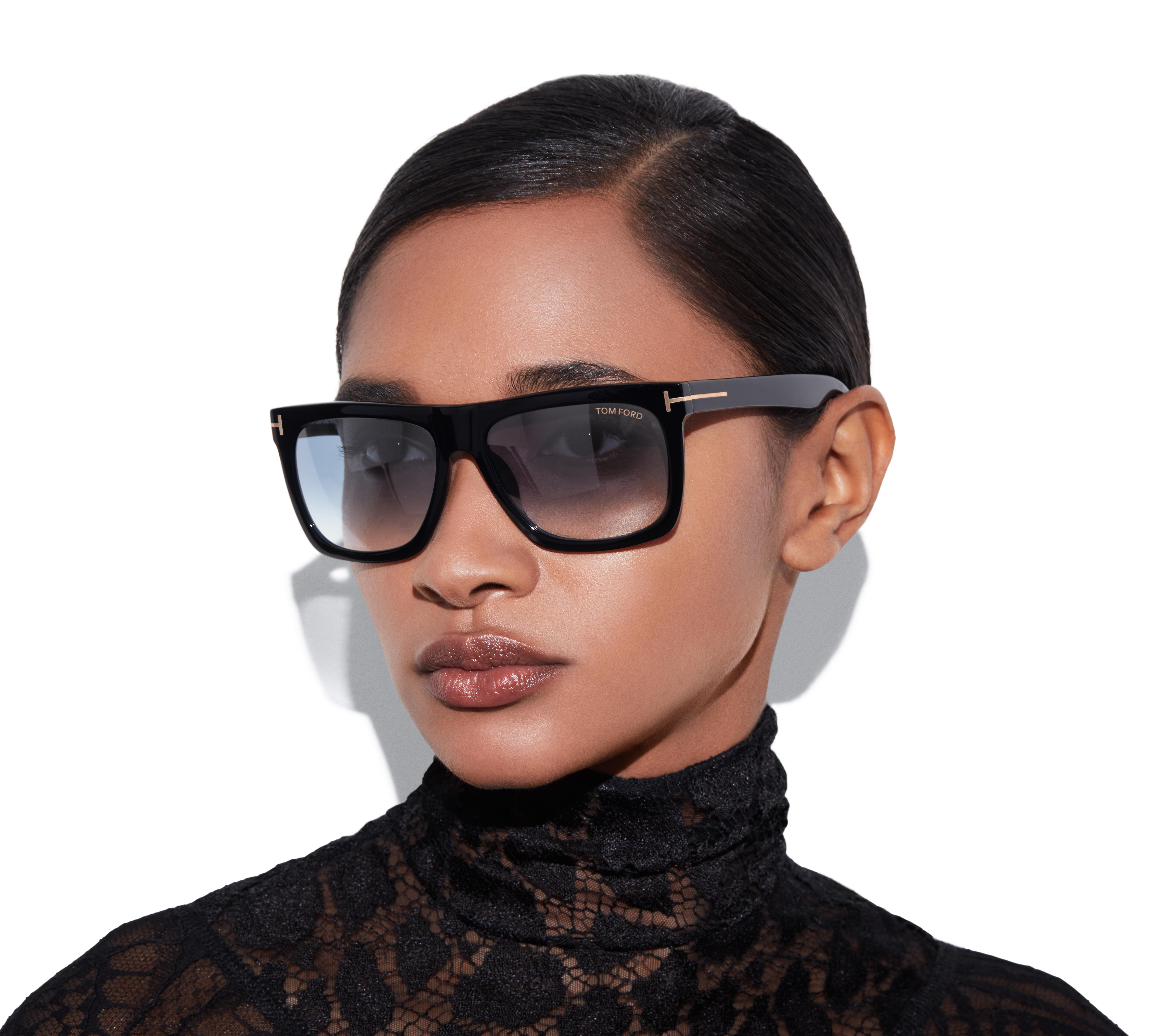 Tom Ford Rectangular Sunglasses TF513 Morgan  