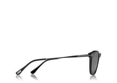 TOM FORD ACETATE BLACK ARNAUD SUNGLASSES