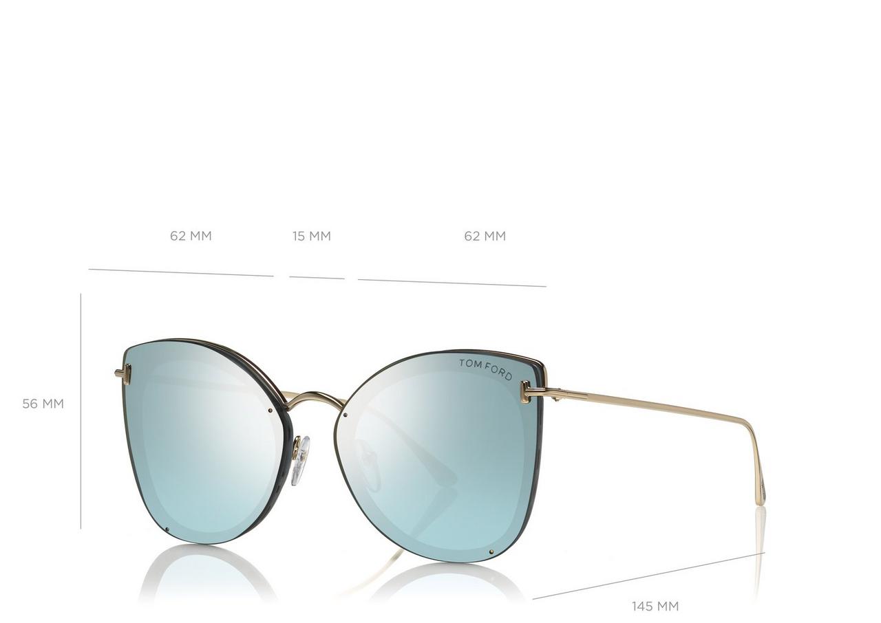 Tom ford clearance charlotte sunglasses