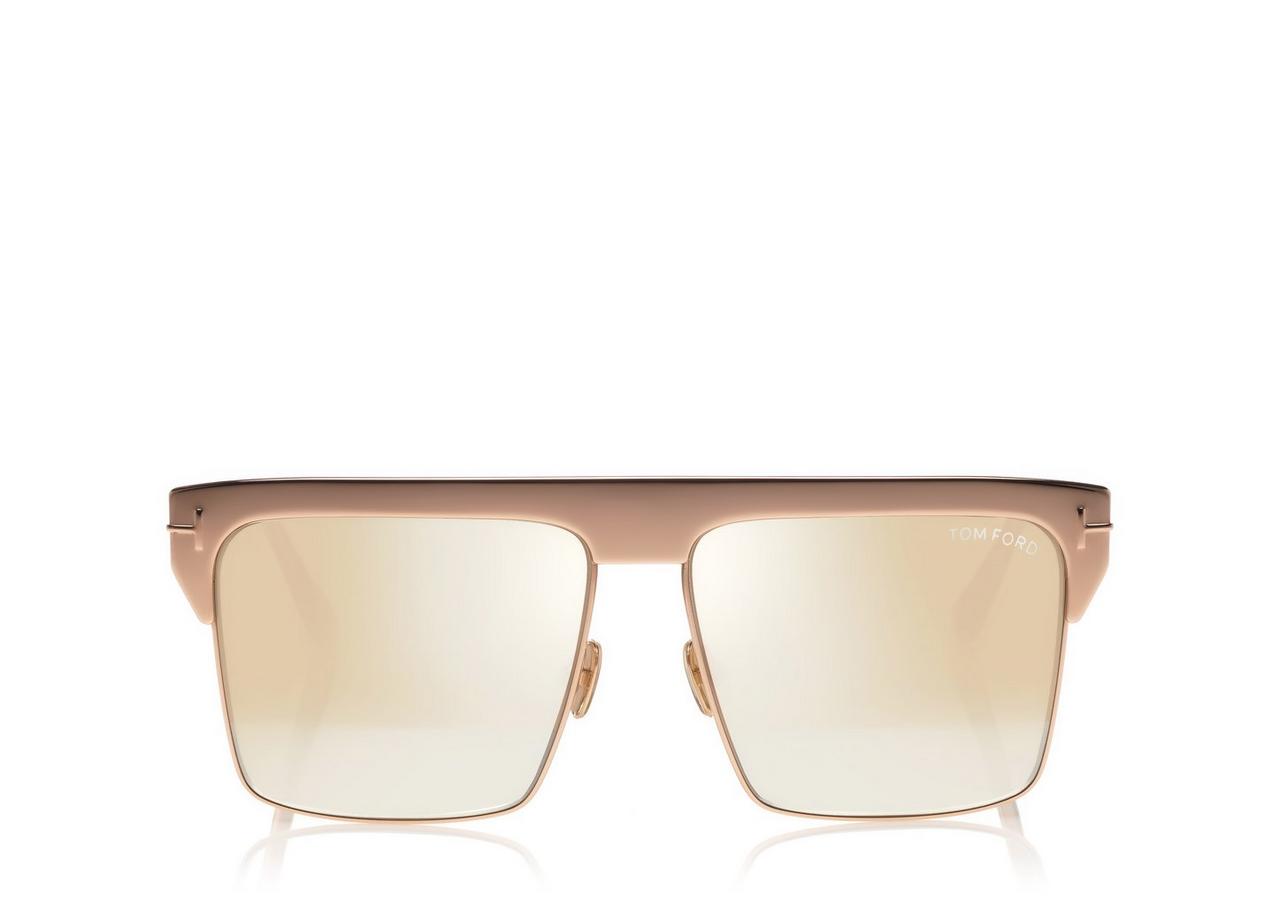 Tom ford gold plated hot sale sunglasses