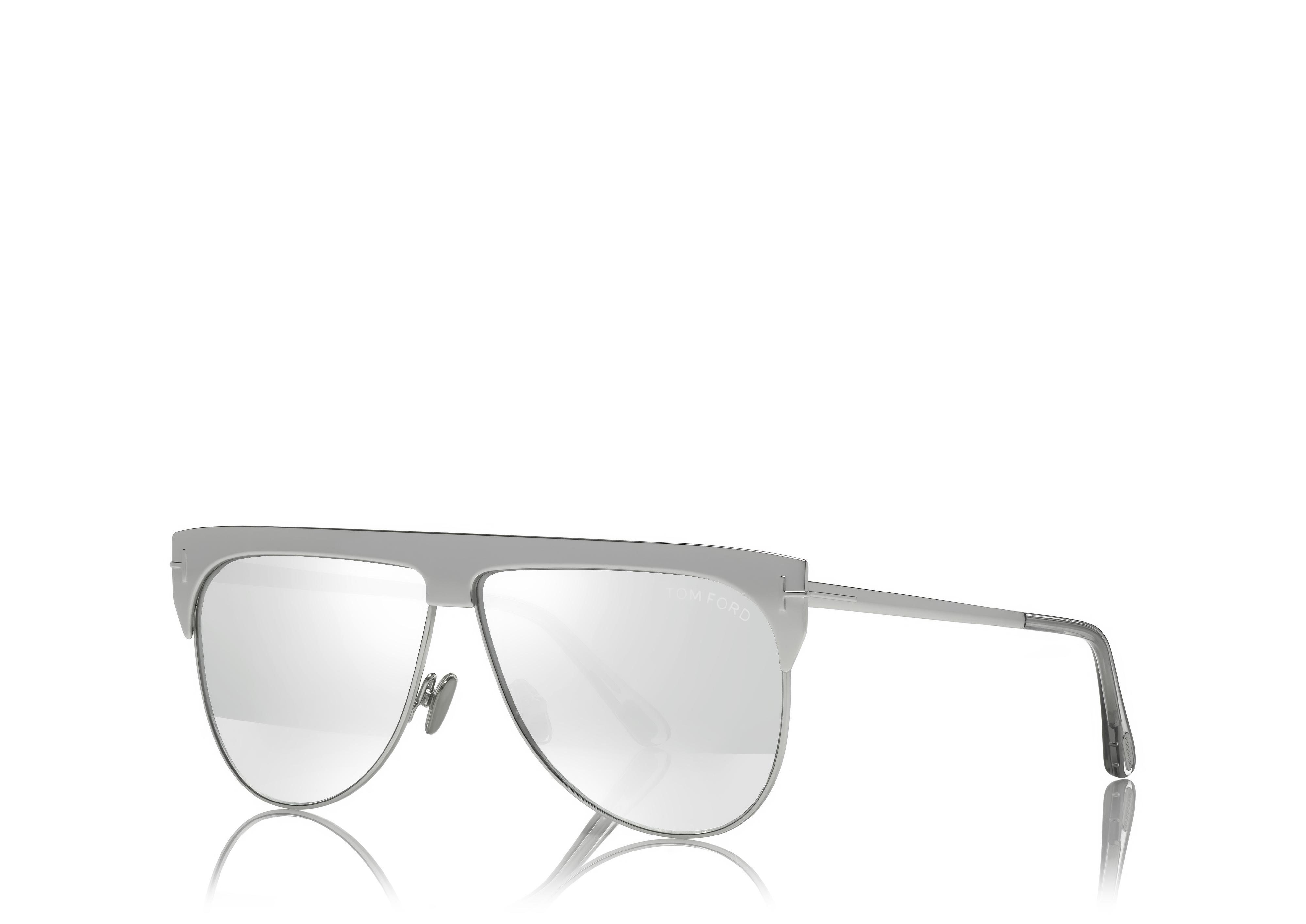 Tom ford hotsell sunglasses white