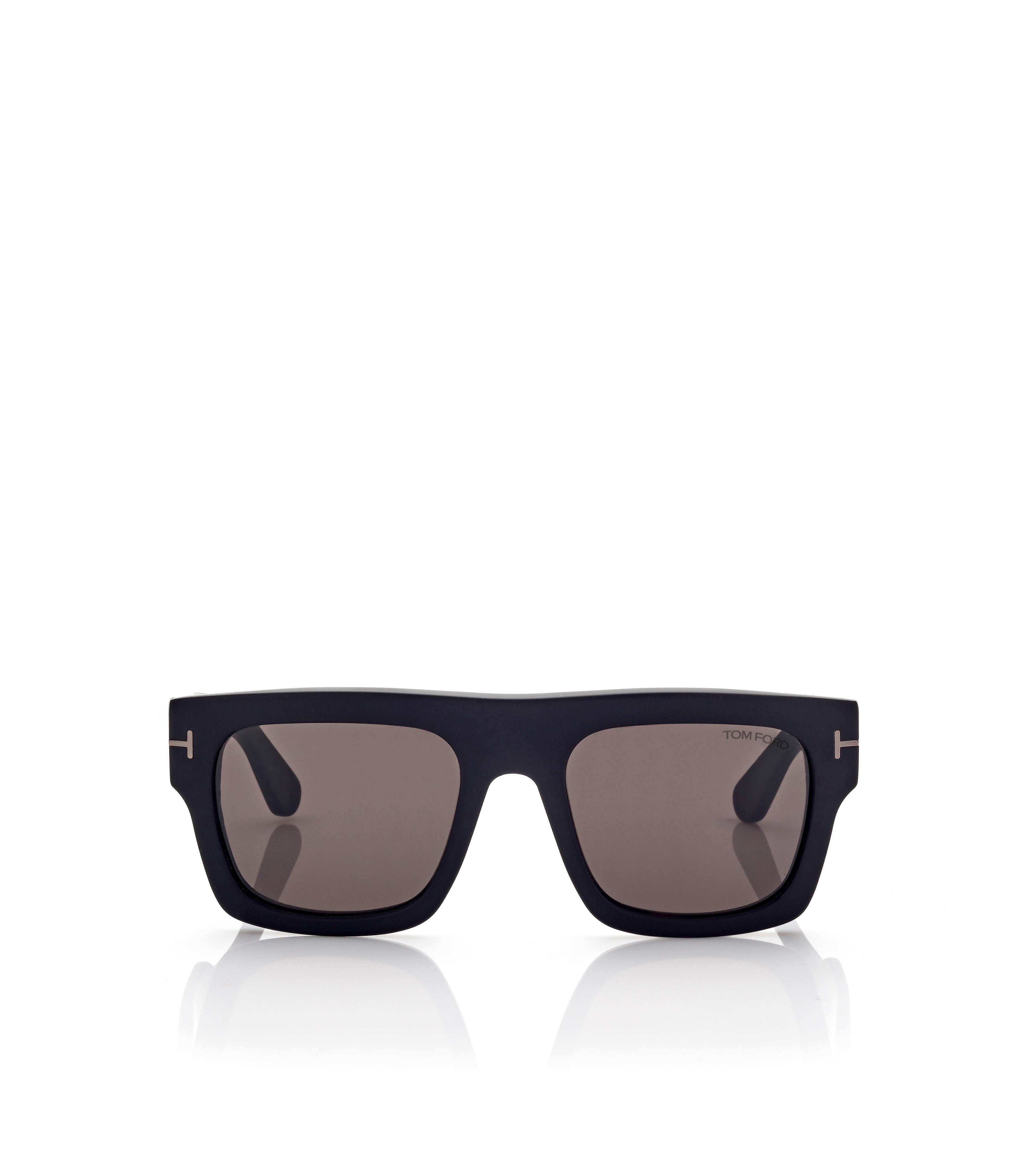 Tom Ford Maxine T-monogram Round Acetate Sunglasses