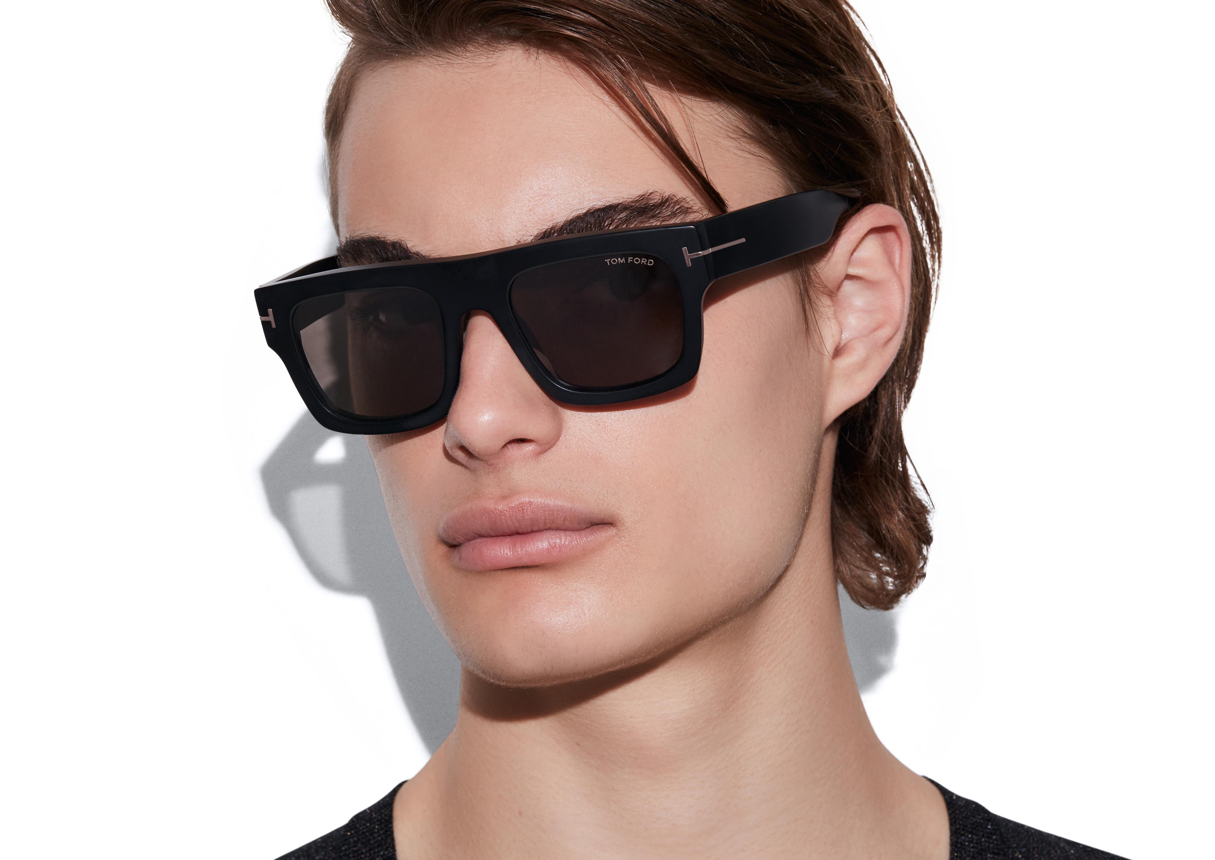 Tom ford 2024 matte black eyeglasses