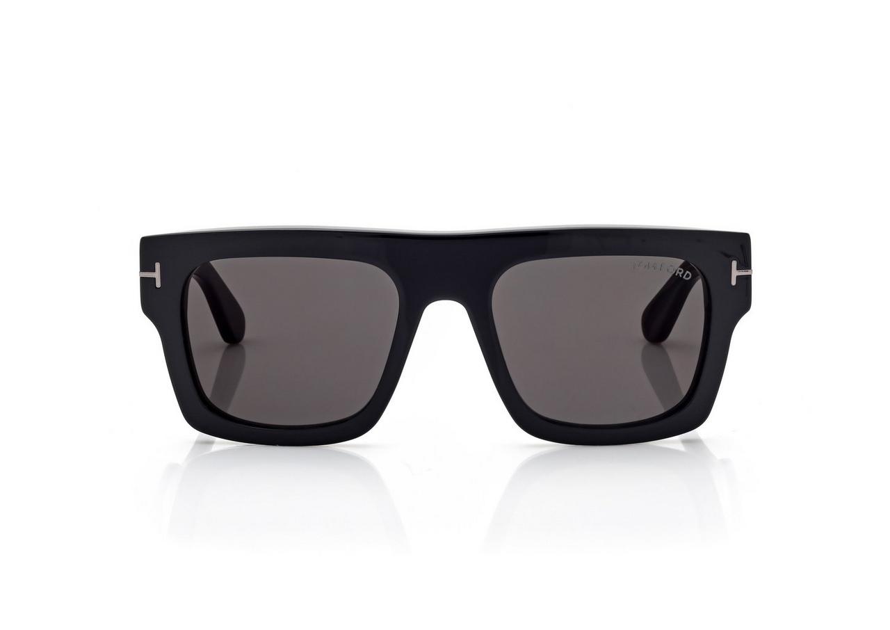 TOM FORD ACETATE BLACK TO BLUE FAUSTO SONNENBRILLE