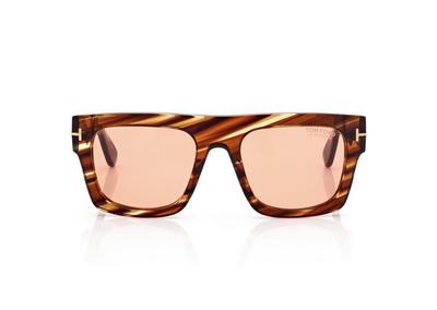 TOM FORD OM BLONDE HAVANA / BROWN LUNETTES DE SOLEIL FAUSTO