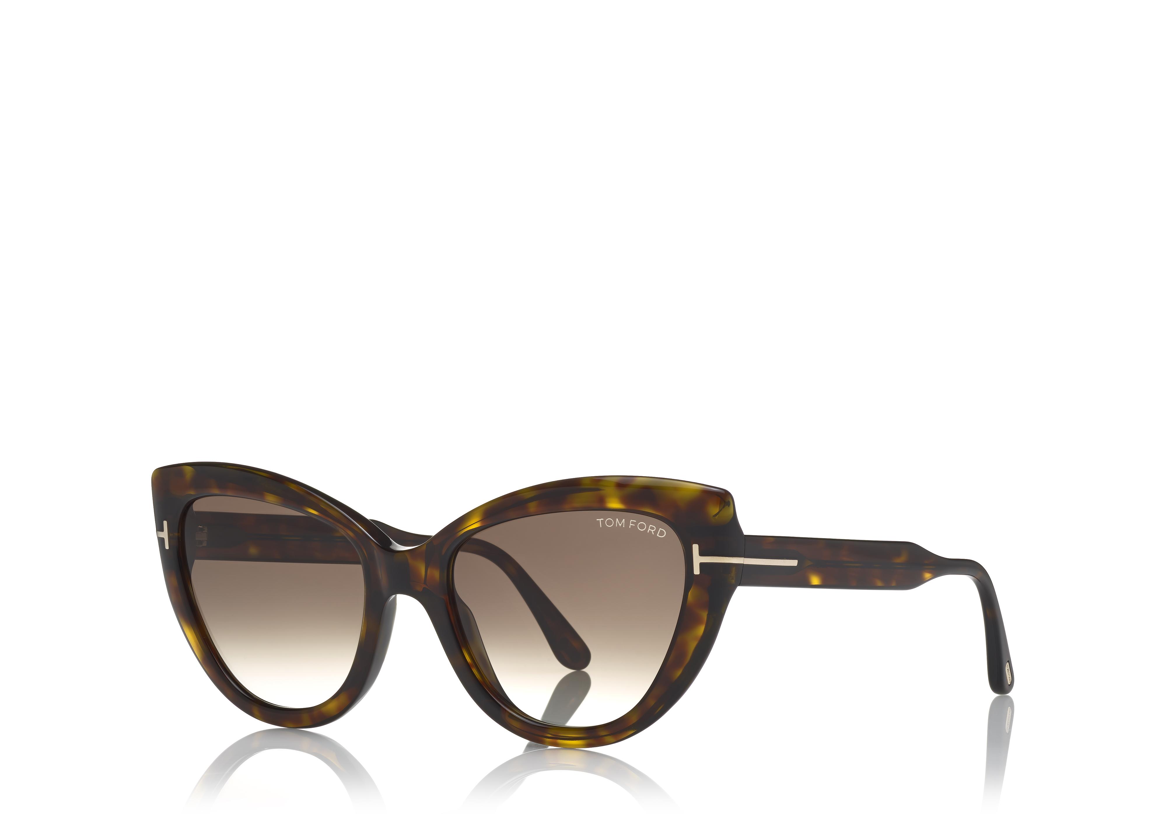 Tom ford anya hot sale cat eye sunglasses