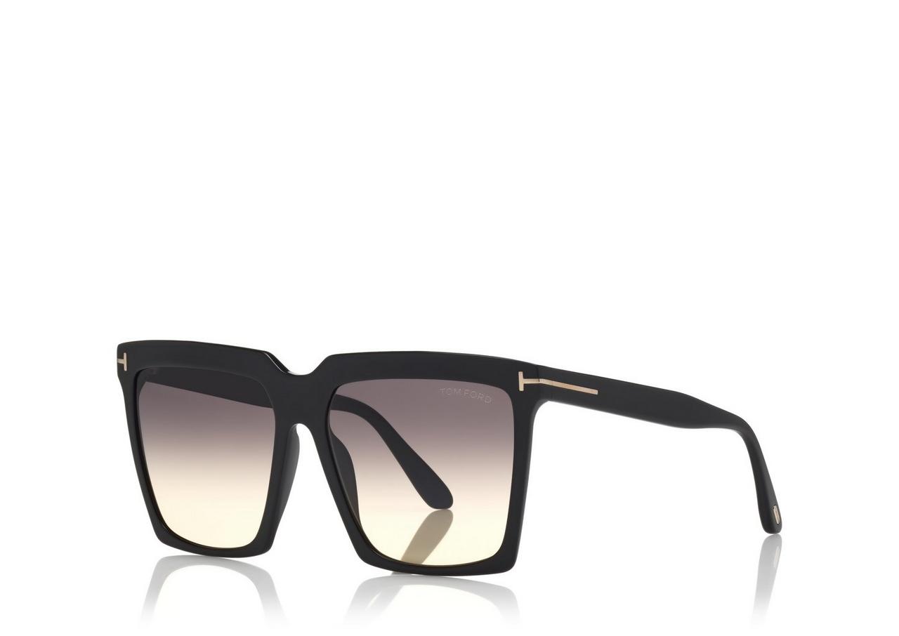 TOM FORD ACETATE BLACK SABRINA SUNGLASSES