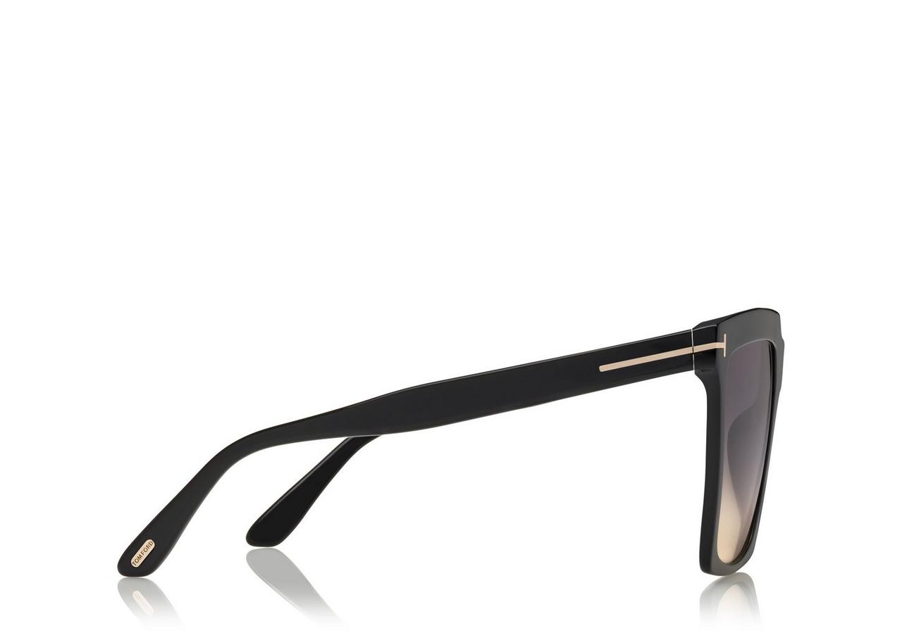 TOM FORD ACETATE BLACK SABRINA SUNGLASSES