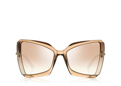 TOM FORD ACETATE BEIGE GIA SUNGLASSES