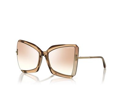 TOM FORD ACETATE BEIGE GIA SUNGLASSES