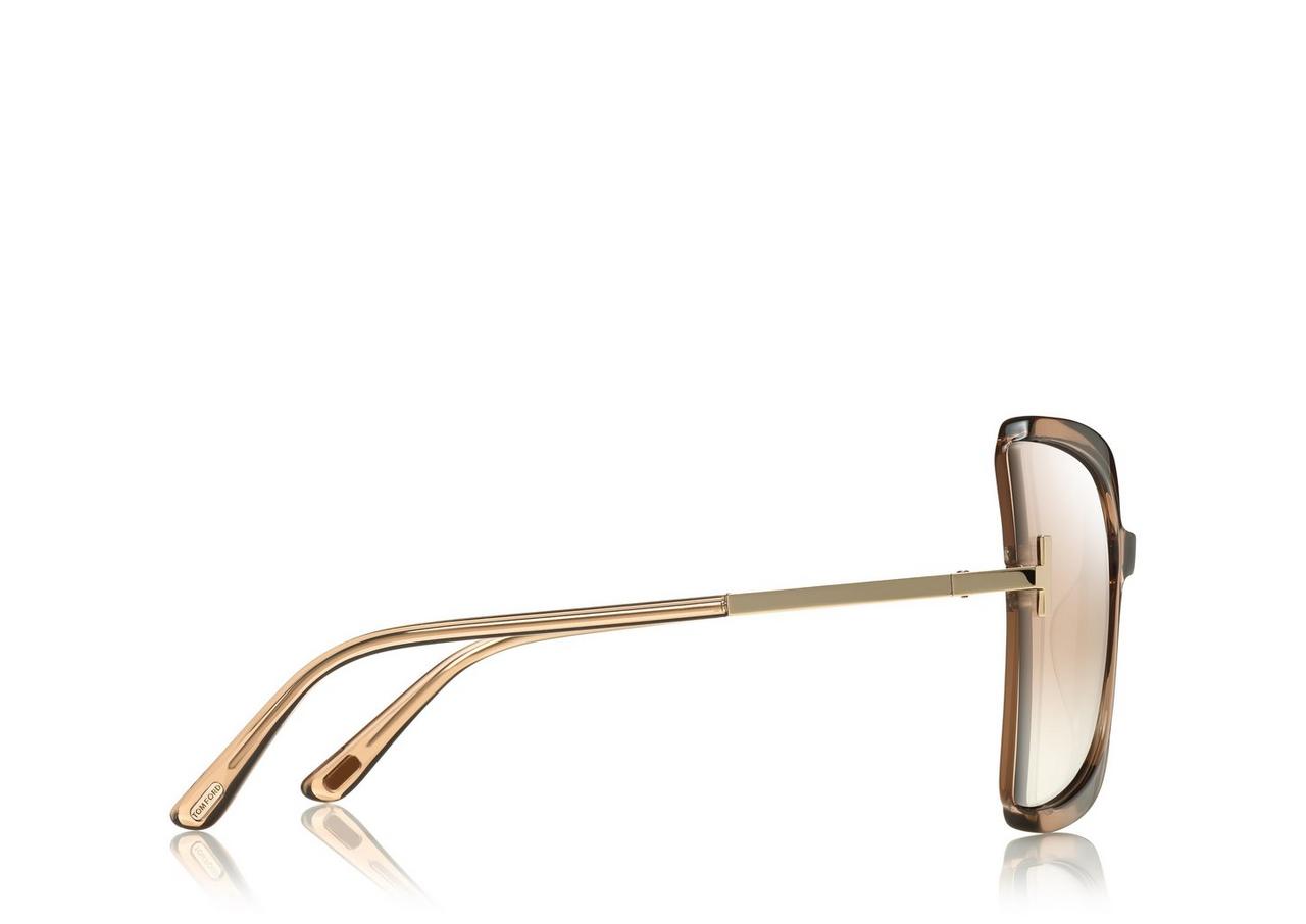 TOM FORD ACETATE BEIGE GIA SUNGLASSES