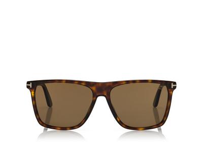 TOM FORD OM DARK HAVANA / BROWN POLARIZED LUNETTES DE SOLEIL FLETCHER