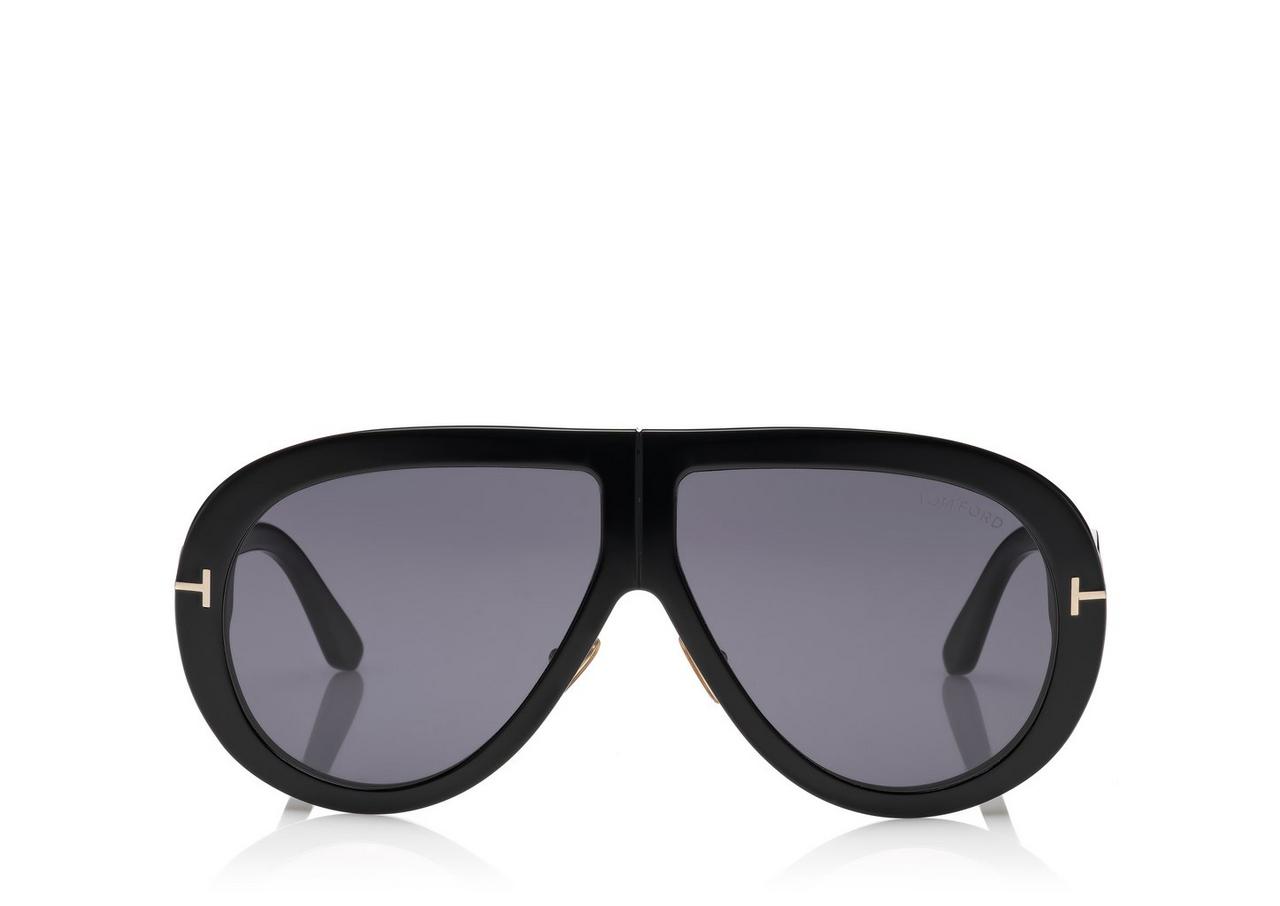 Tom Ford Black Troy Sunglasses