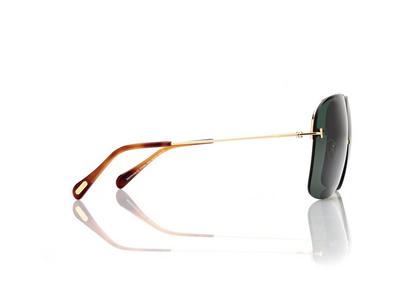 TOM FORD OM DEEP GOLD MACKENZIE SUNGLASSES
