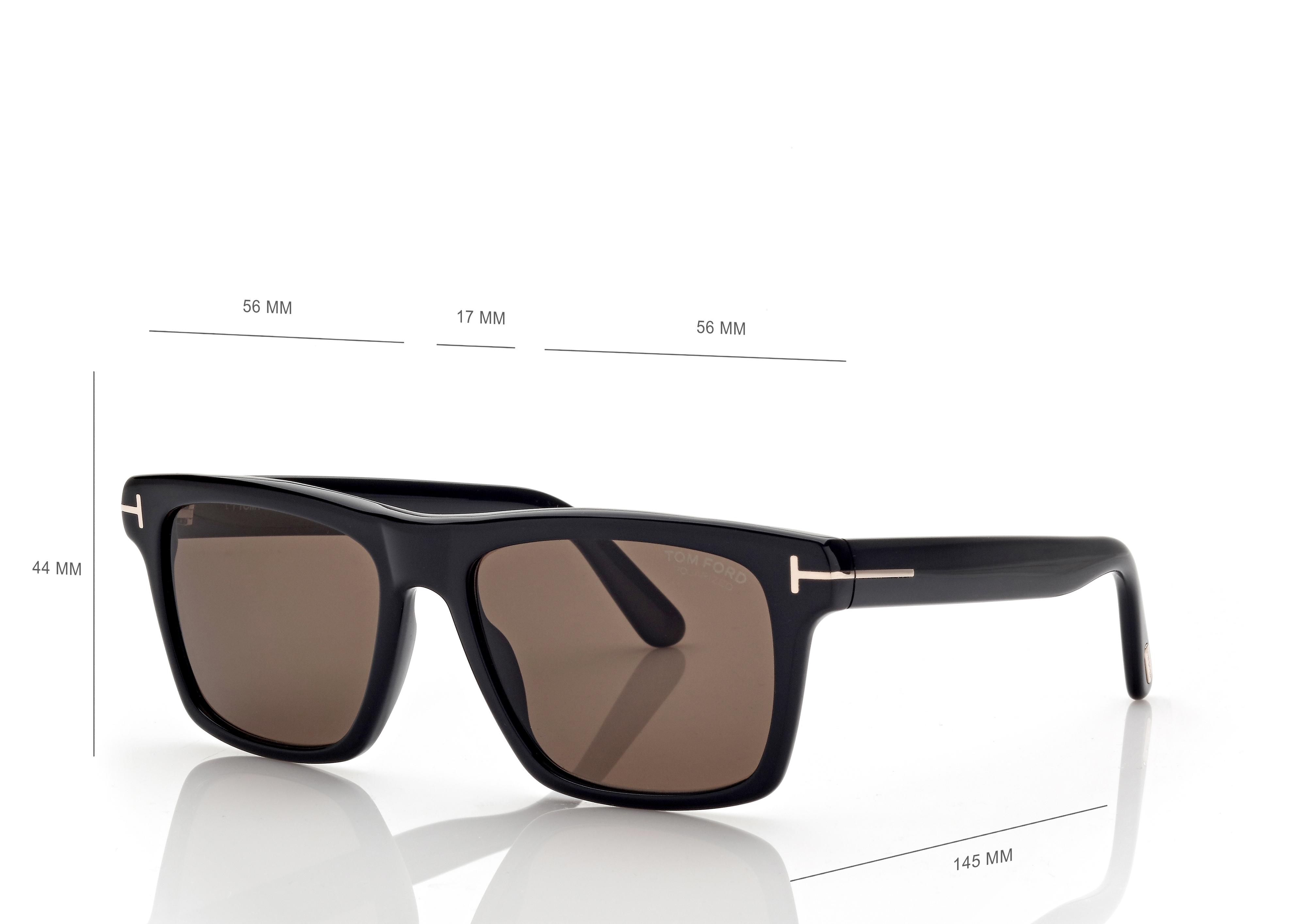 TOM FORD Black Buckley Sunglasses